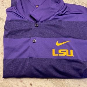 LSU Nike Dri-Fit Polo
